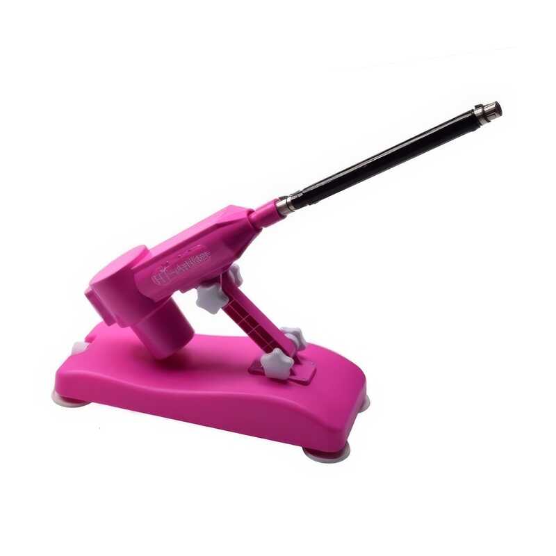 Rosa Fickmaschine Mit 8 Dildos