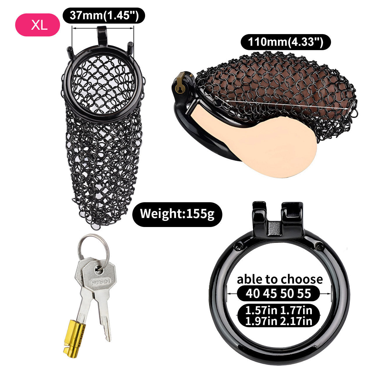 Weich Armor Keuschheitskäfig