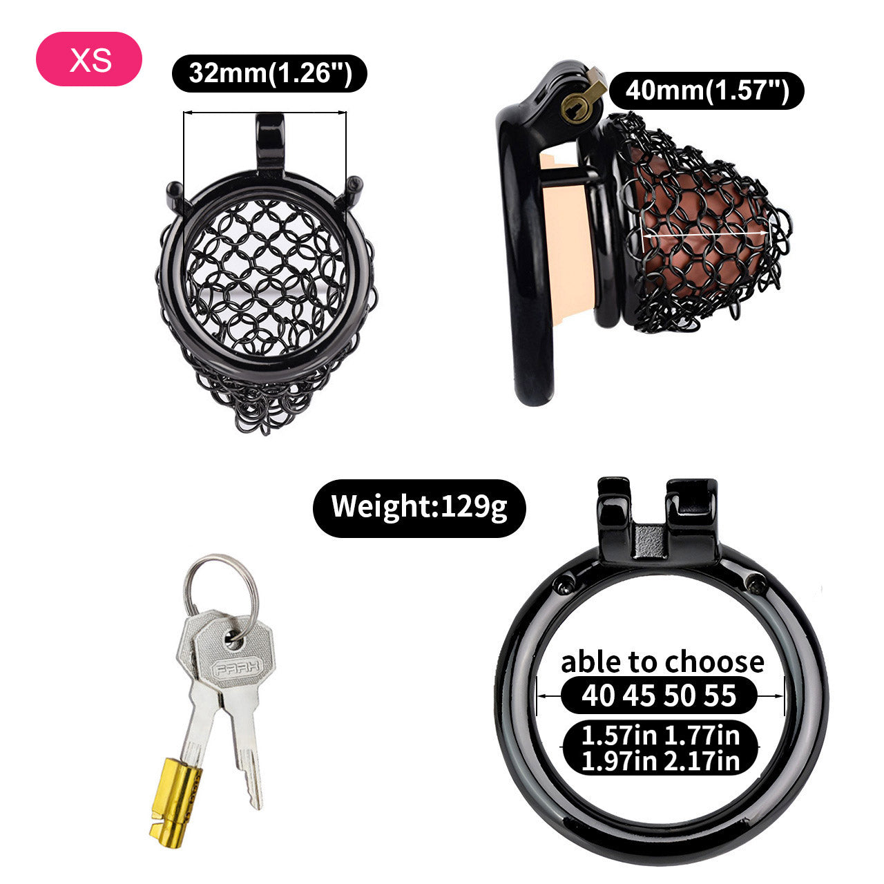Weich Armor Keuschheitskäfig