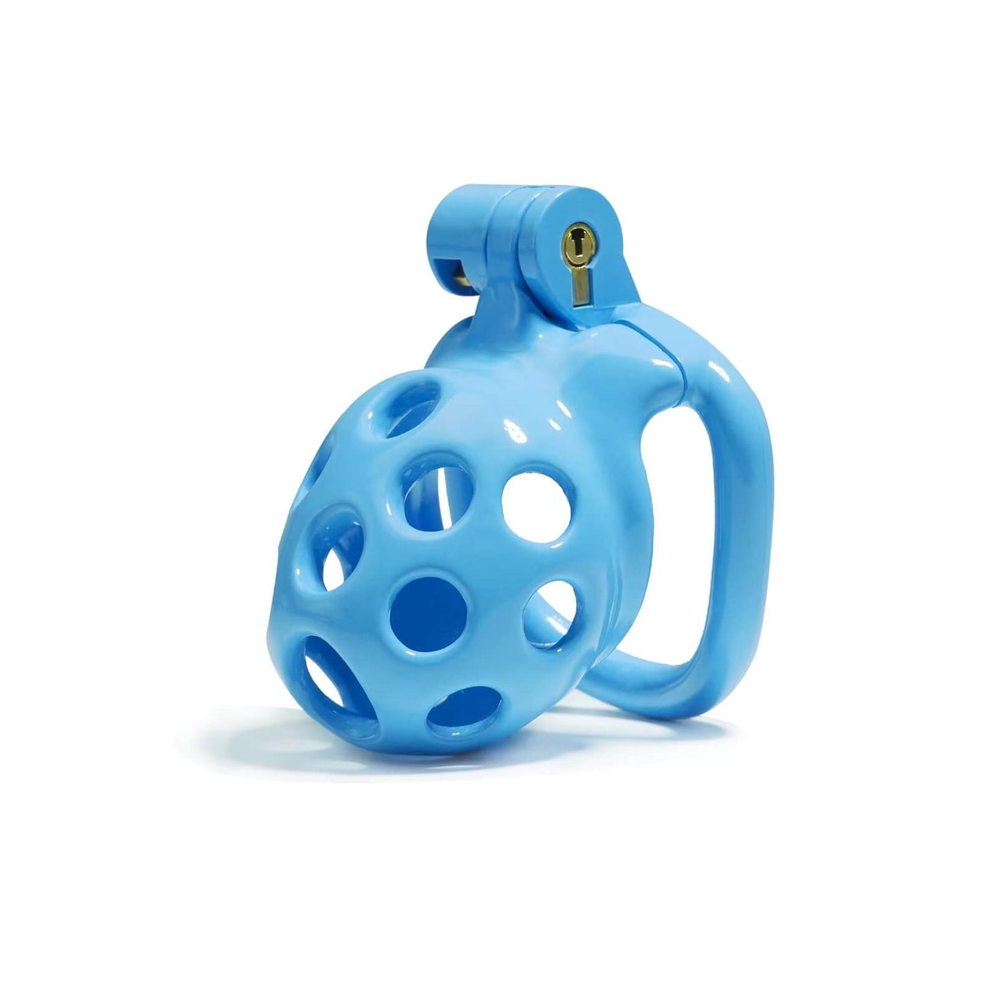Blaues Loch Mamba Keuschheitskäfig Set - 1.77 bis 4.13 Zoll lang