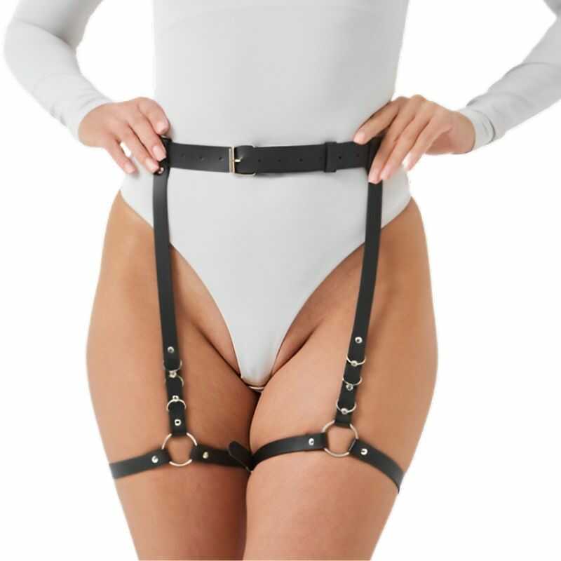 Damen BDSM harness gürtel