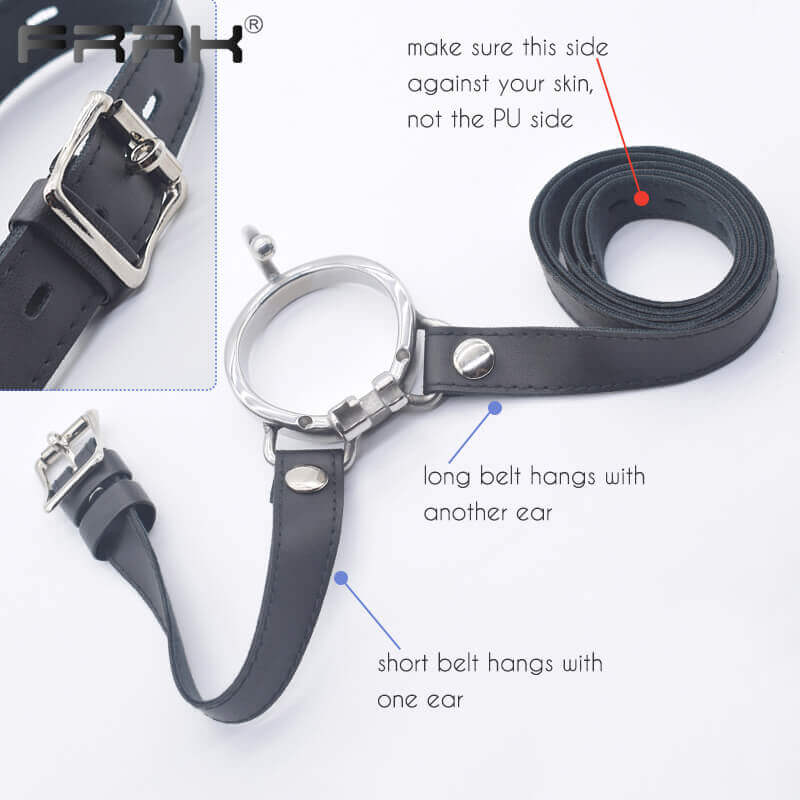 Bondage Keuschheitskäfig mit für Männer Keuschheitsgürtel