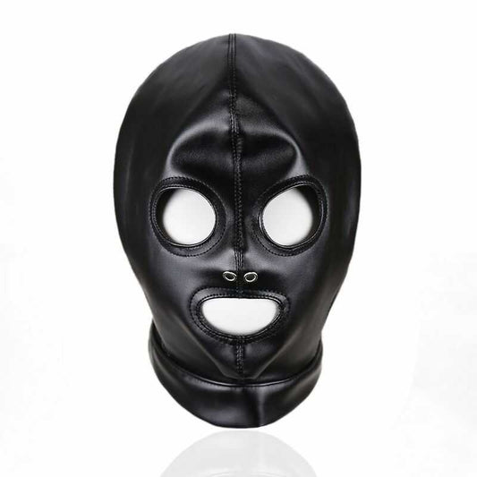 Bdsmkapuze Aus Kunstleder – Produktbild