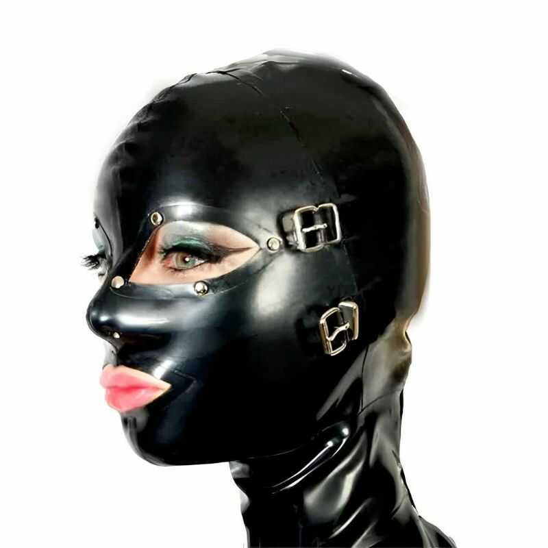 Latexbondagehaube