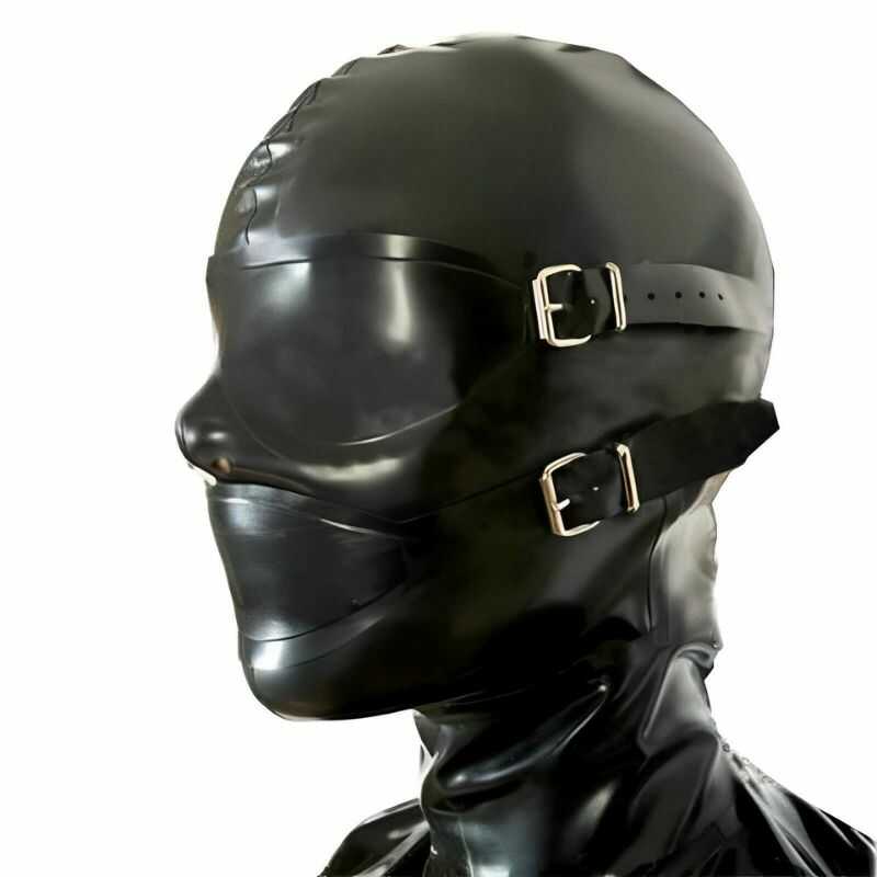 Latexbondagehaube