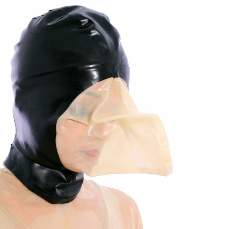 Latexatemhaube