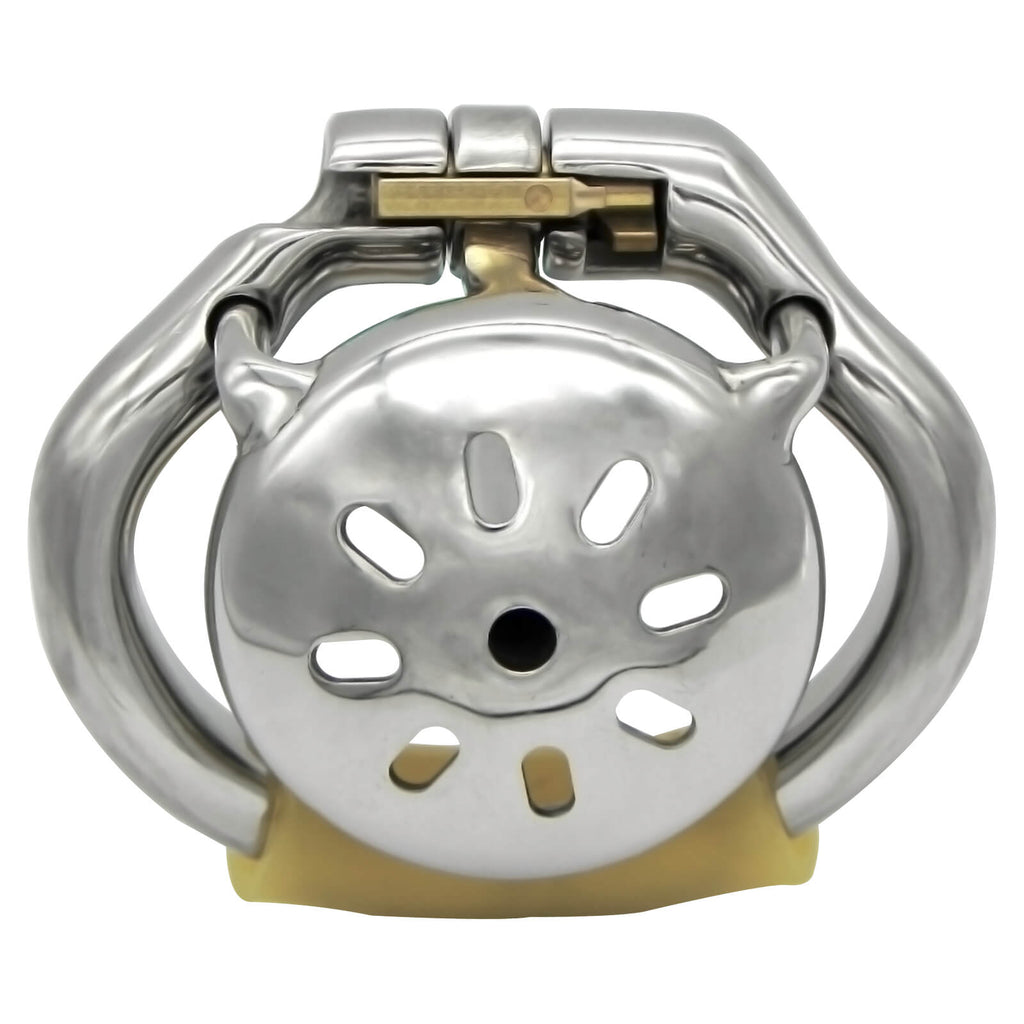 CC33 Edelstahl Super Kleines Cock Cage