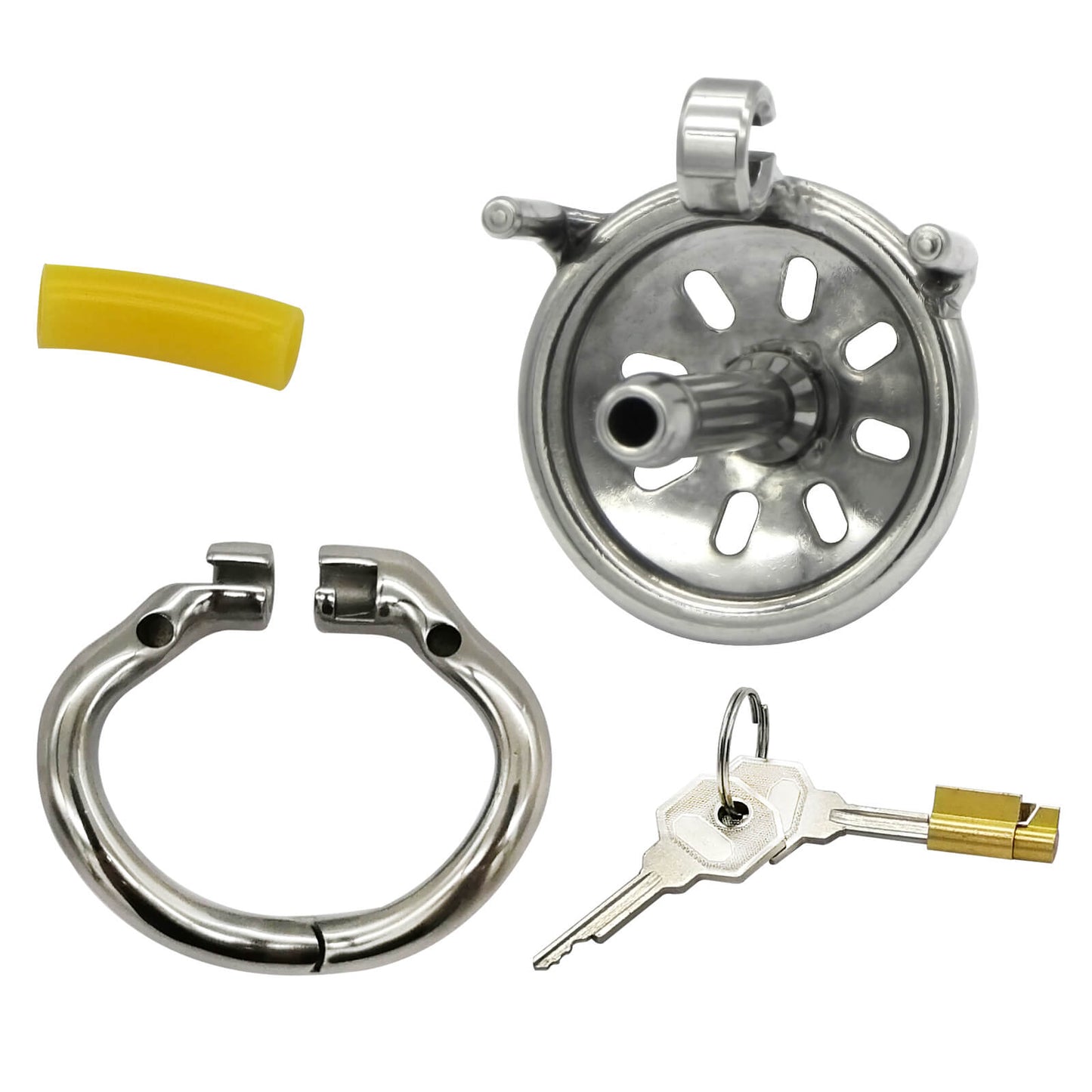 CC33 Edelstahl Super Kleines Cock Cage – Produktansicht 4