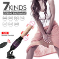CC77 Remote Control Heating Artificial Penis Butt Plug Anal Sex Machine