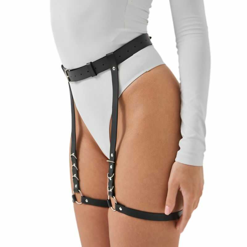 Damen BDSM harness gürtel
