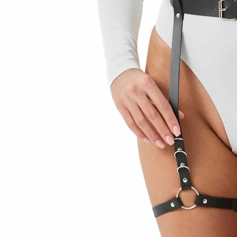 Damen BDSM harness gürtel