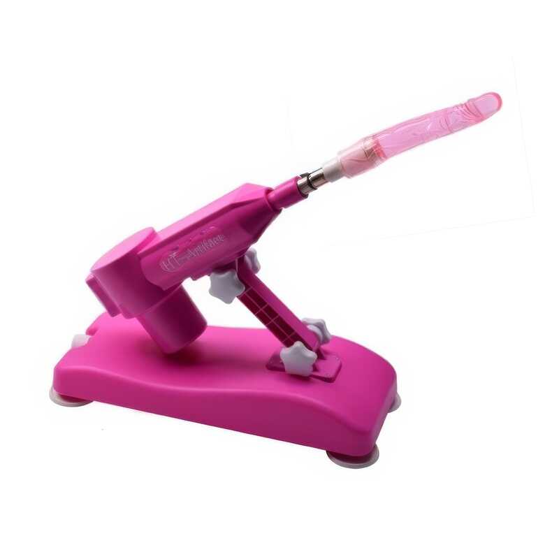 Rosa Fickmaschine Mit 8 Dildos