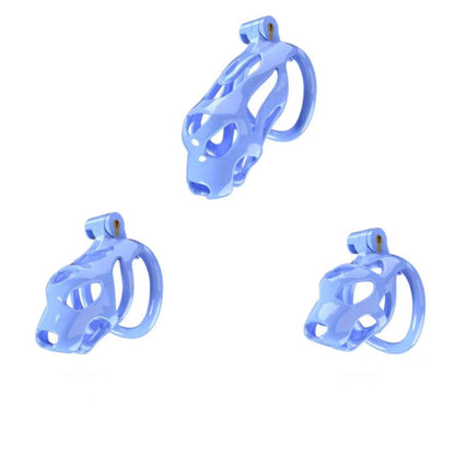Cobra Dog Head Keuschheitsgerät mit 4 Rings