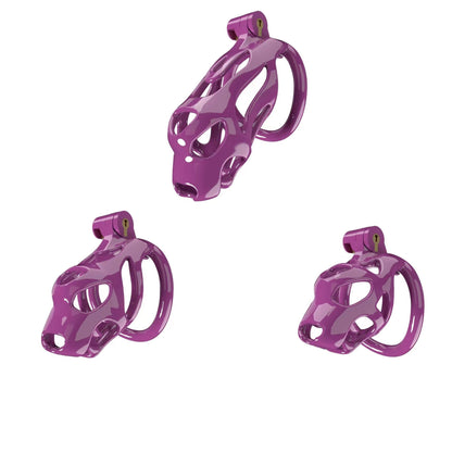 Cobra Dog Head Keuschheitsgerät mit 4 Rings