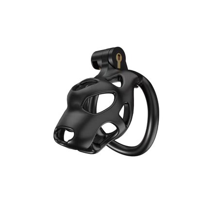 Cobra Dog Head Keuschheitsgerät mit 4 Rings