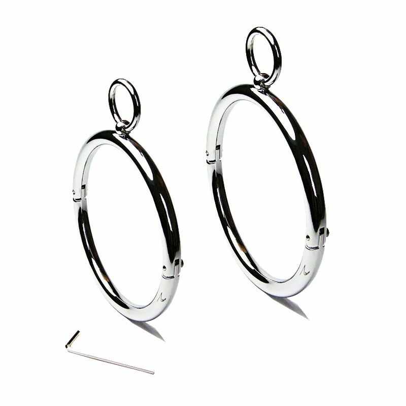 Halsband bdsm rund und metall