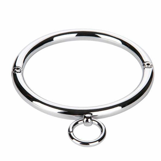 Halsband bdsm rund und metall – Produktbild
