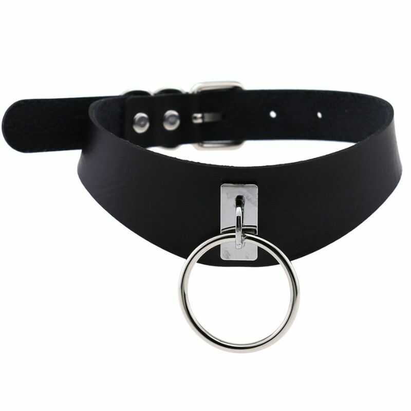 Bdsm Halsband mit Ring