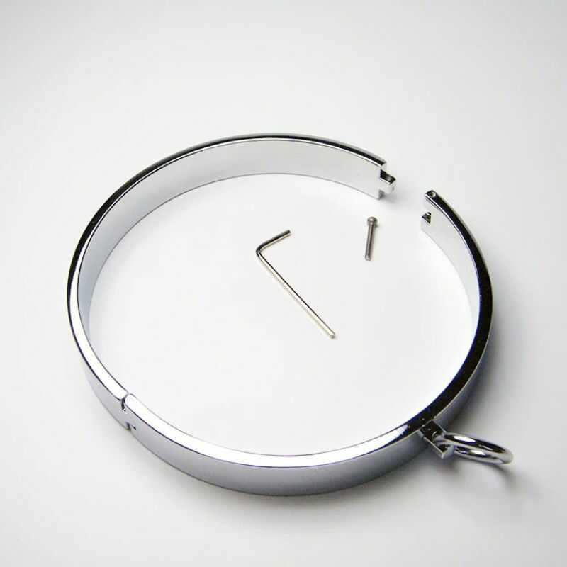 Halsband bdsm flach und metall