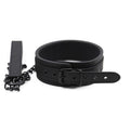 Halsband Bdsm Leine Metall schwarz