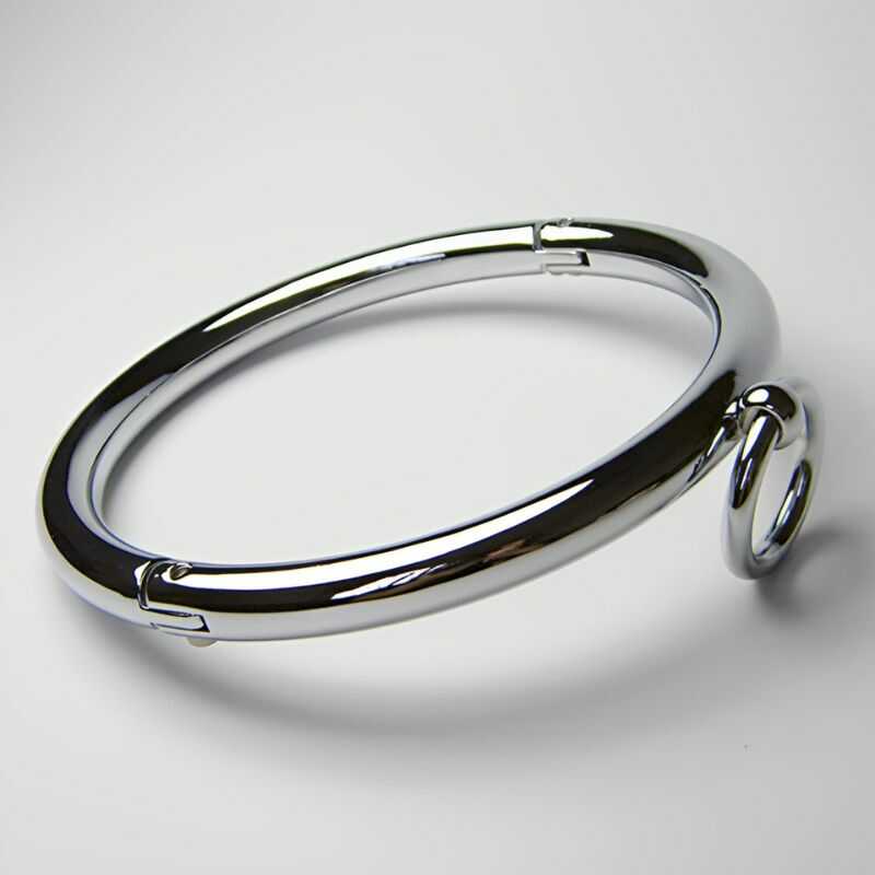 Halsband bdsm rund und metall