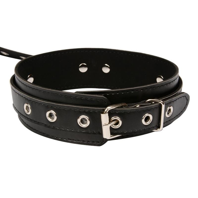 Handschellen Lederhalsband