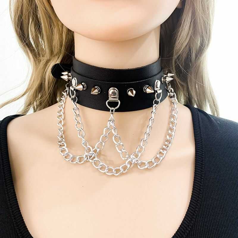 Gotische Ketten Halsband