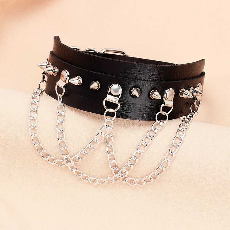 Gotische Ketten Halsband