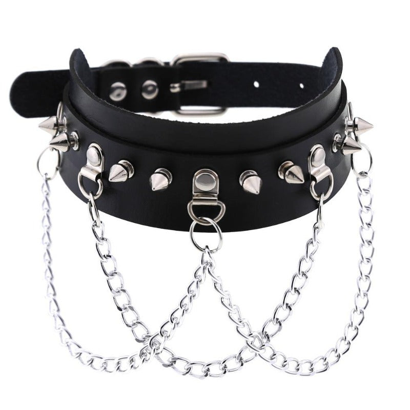 Gotische Ketten Halsband