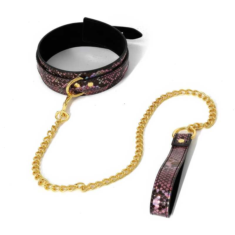 Schlangen leine Halsband BDSM