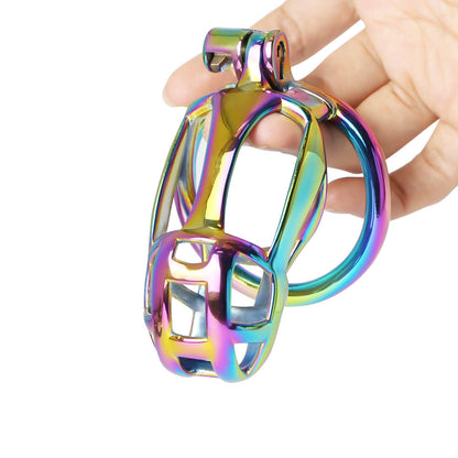 Colorful Edelstahl MAMBA Keuschheitskäfig