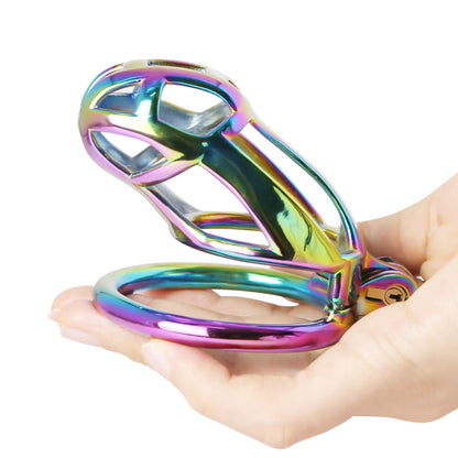 Colorful Edelstahl MAMBA Keuschheitskäfig