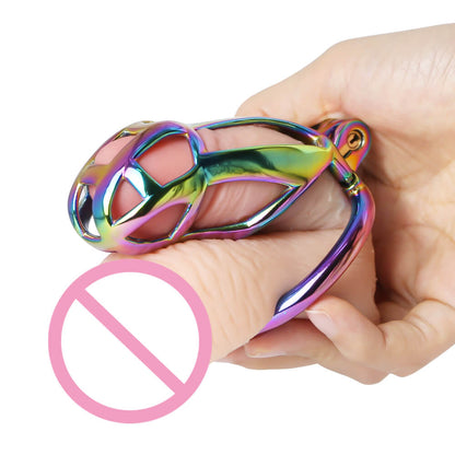 Colorful Edelstahl MAMBA Keuschheitskäfig