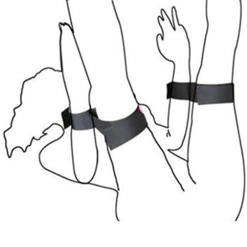Fesseln Bdsm Handgelenkeoberschenkel – Produktansicht 3