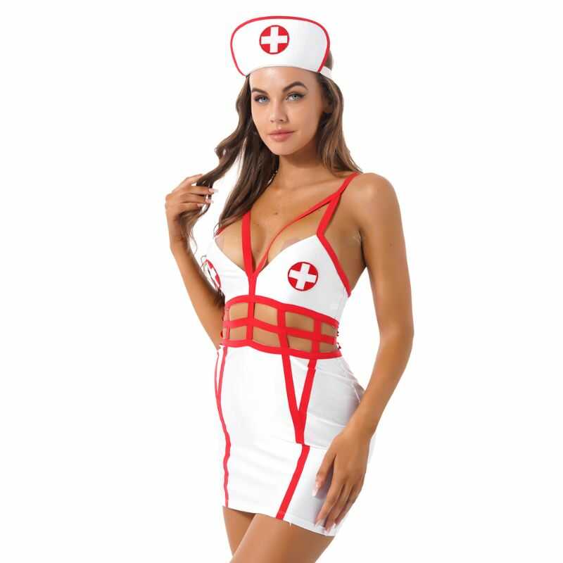 Sexy Krankenschwesterkostüm Für Damen – Produktansicht 2