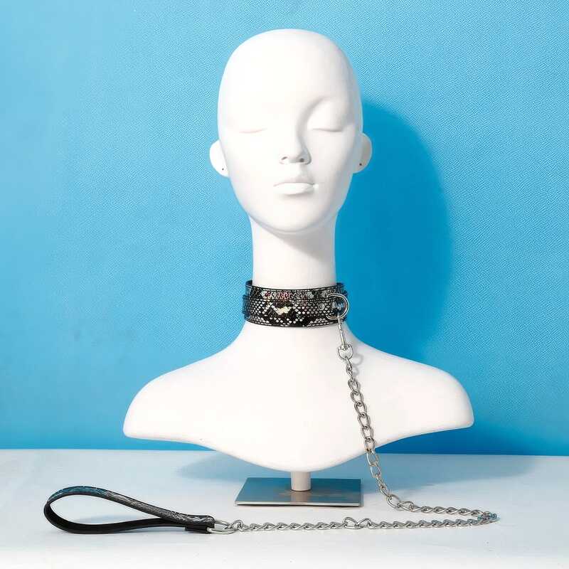 Schlangen leine Halsband BDSM
