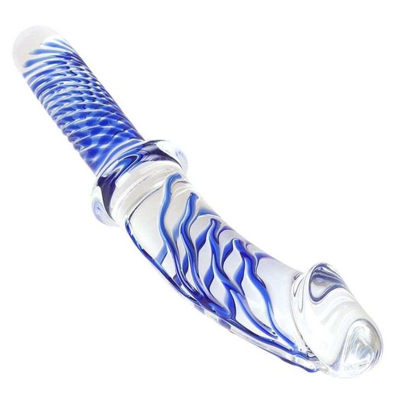 Glasdildo + Plug