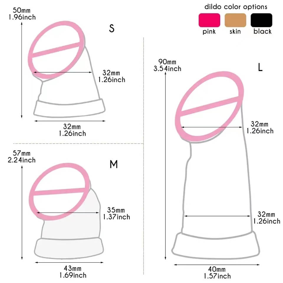 Invertiert #401 DIY Silikon Dildo Hülle Keuschheitsschloss