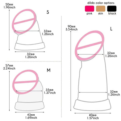 Invertiert #401 DIY Silikon Dildo Hülle Keuschheitsschloss