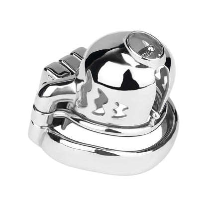 Dolphin Chastity Cage With PA Piercing -1