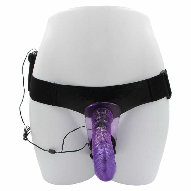 Doppelter Vibrierender Umschnalldildo