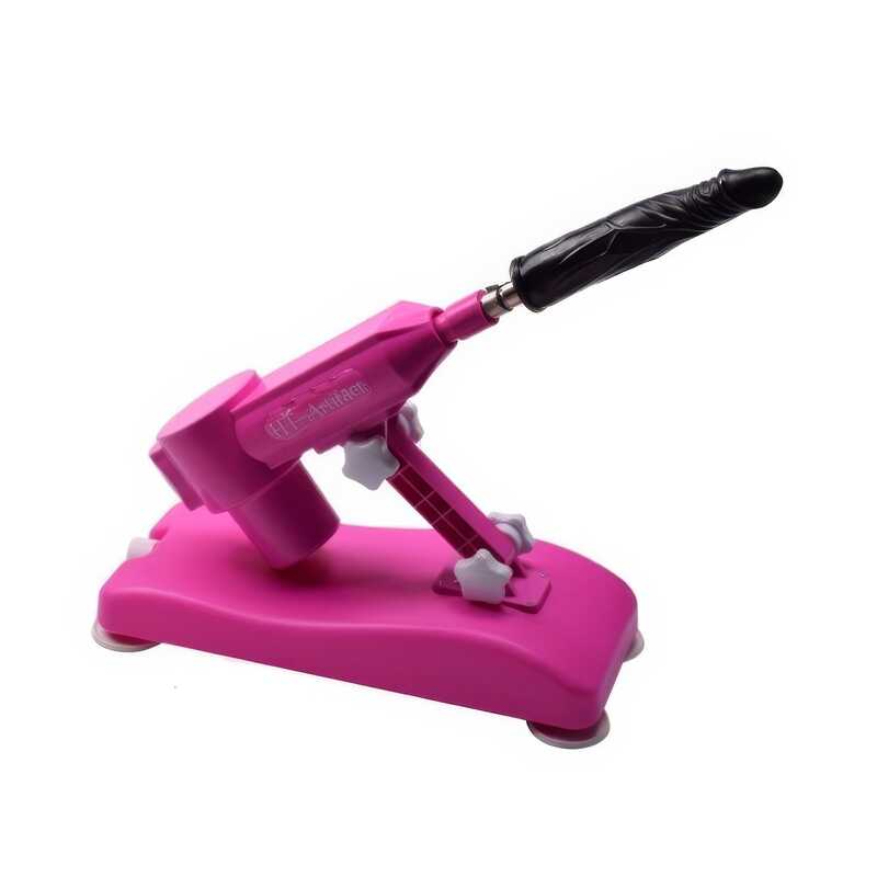Rosa Fickmaschine Mit 8 Dildos