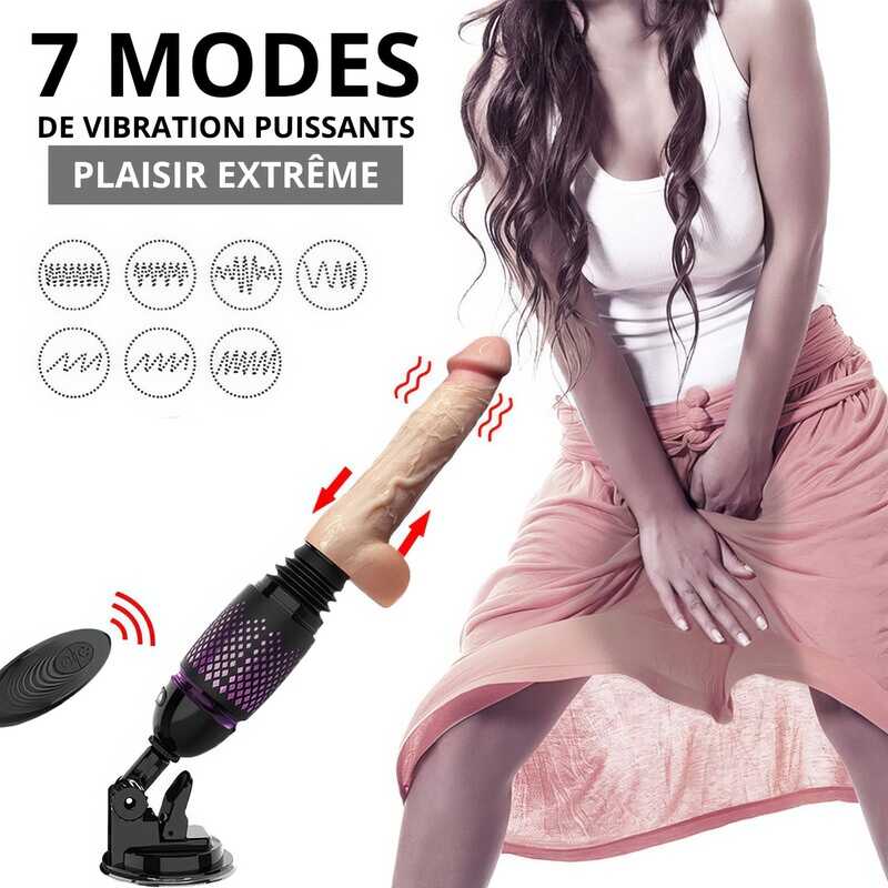 Fickmaschine Teleskopdildo