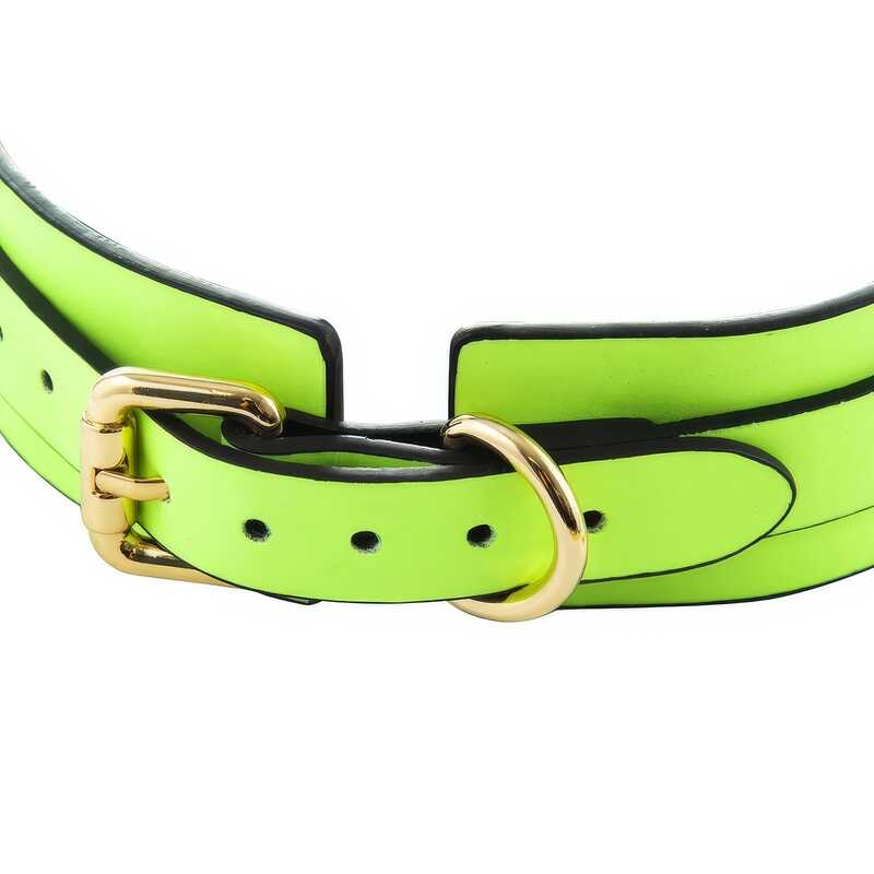 Phosphoreszierendes Leinen halsband BDSM