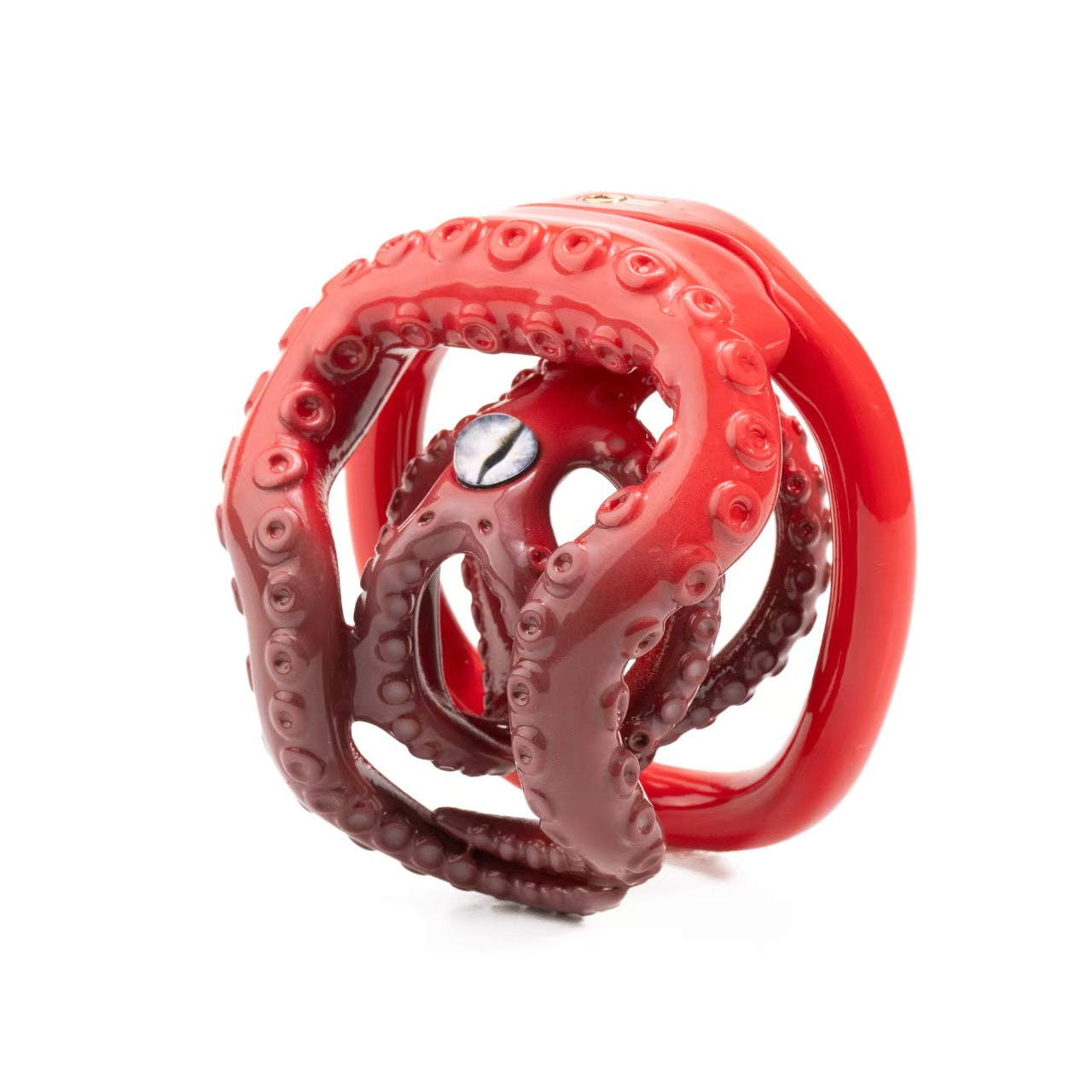 Böse Octopus Verwoben Keuschheitskäfig