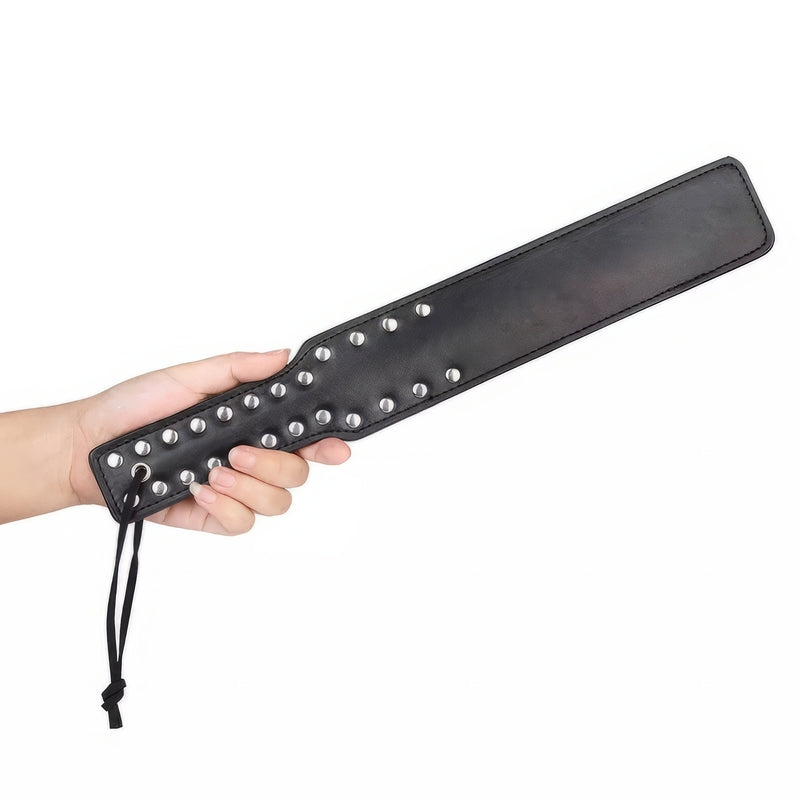 Paddle Bdsm Schwarzes Kunstleder