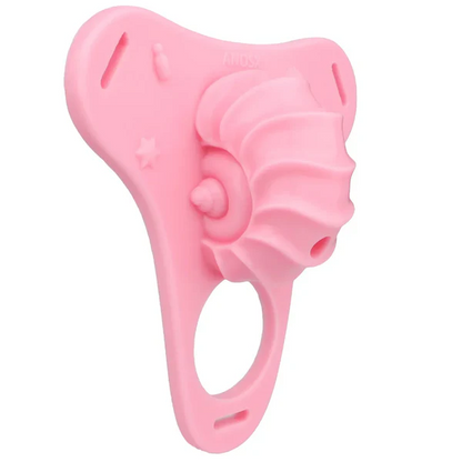 Fantasy Pink Conch Chastity Cage with Belt  12