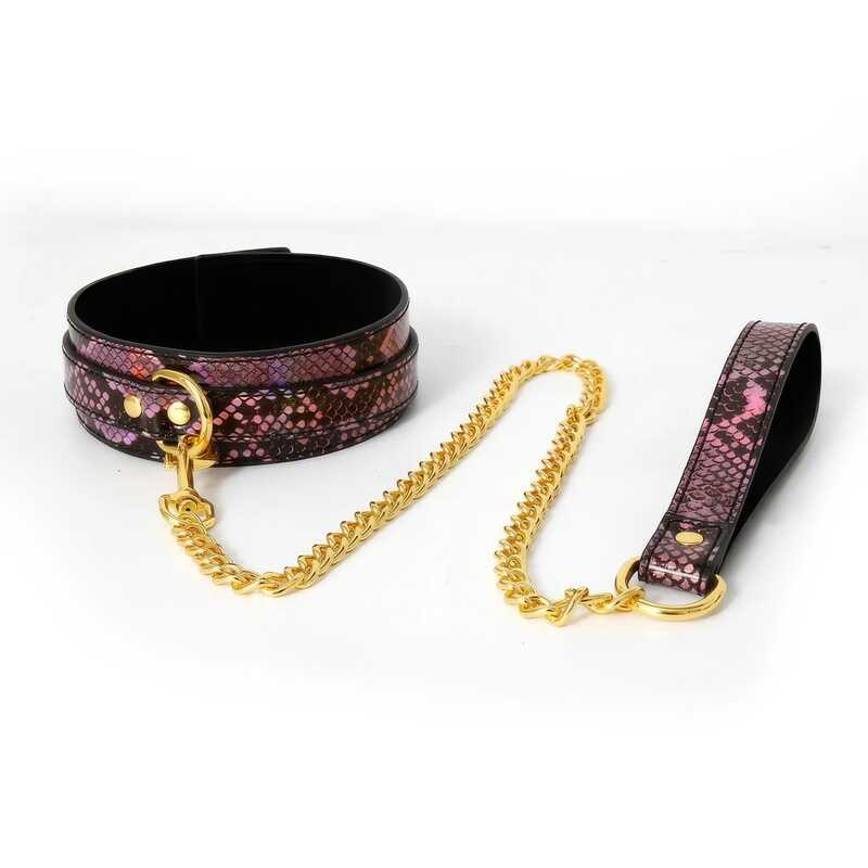 Schlangen leine Halsband BDSM