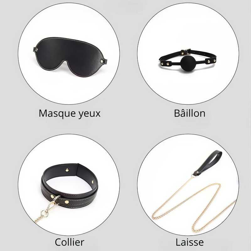 Premium Bdsm Kit Schwarz