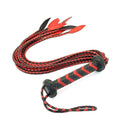 Sm Leder peitsche Rot